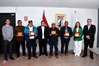 Jubilados fueron reconocidos por el presidente Guerrero Agusti