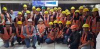 Visita técnica: estudiantes del SNPP recorrieron Planta Industrial de Vallemi