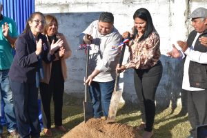 INC realizó palada inicial para construcción de aulas en escuela de Vallemi