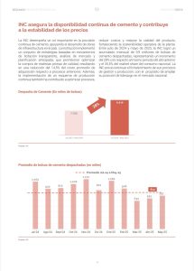 Informe del presidente Peña destaca disponibilidad continua del Cemento Vallemi